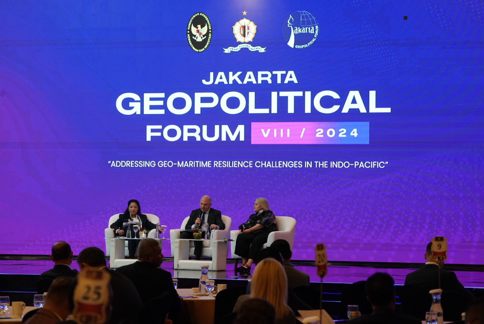 Suasana Jakarta Geopolitical Forum (JGF) ke-8 pada 25-26 September 2024. (Istimewa) - Image