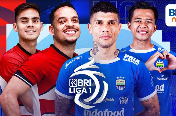 Persib Bandung lebih diunggulkan raih poin penuh jelang hadapi Madura United di Liga 1 Indonesia 2024/2025. (Vidio) - Image