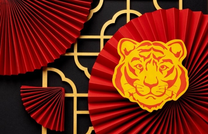 Ilustrasi shio harimau, salah satu shio yang paling beruntung dalam kehidupan sosial dan kekayaan sehingga membuatnya kerap banjir relasi dan rezeki, menurut astrologi Tiongkok./Freepik - Image