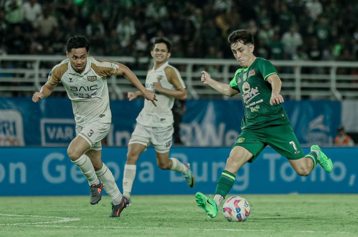 Persebaya Surabaya punya rekor fantastis setelah belum terkalahkan hingga pekan ketujuh Liga 1 Indonesia 2024/2025. (Persebaya) - Image