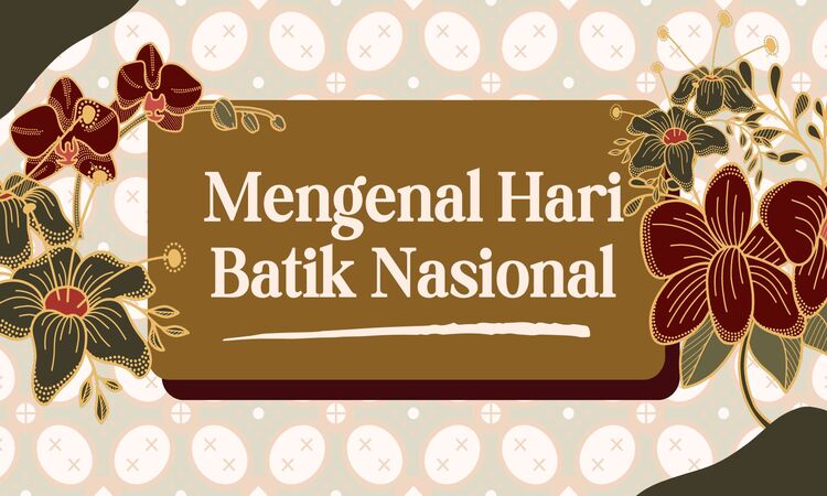 Ilustrasi Hari Batik Nasional. (Canva) - Image