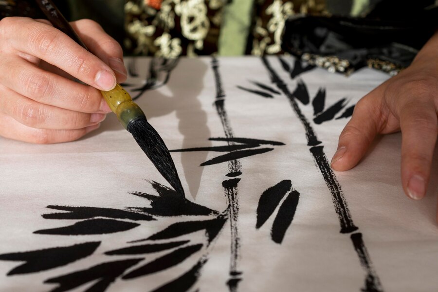 Ilustrasi proses pembuatan batik. (Freepik) - Image