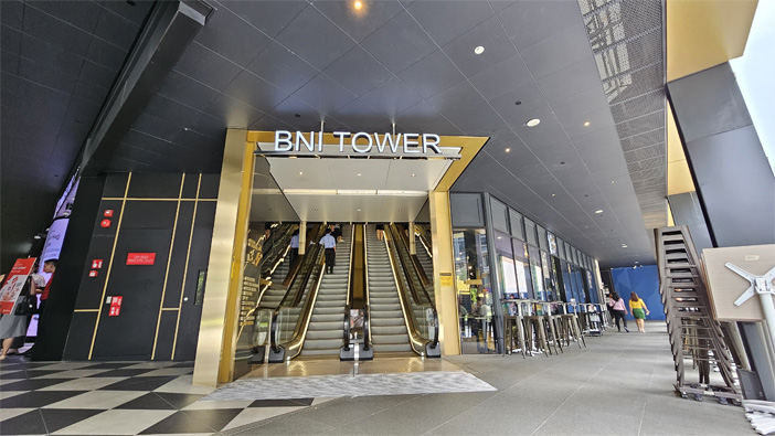 Kantor Cabang BNI yang baru di Singapura. (Istimewa). - Image
