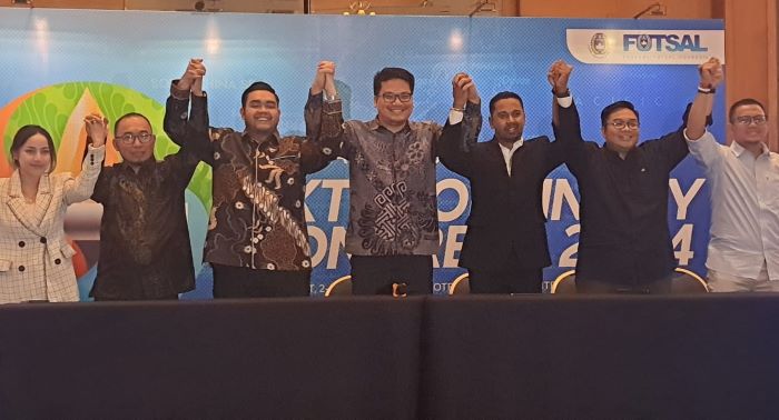 Michael V. Sianipar resmi terpilih secara aklamasi sebagai Ketua Umum Federasi Futsal Indonesia (FFI) periode 2024-2028. (Istimewa) - Image