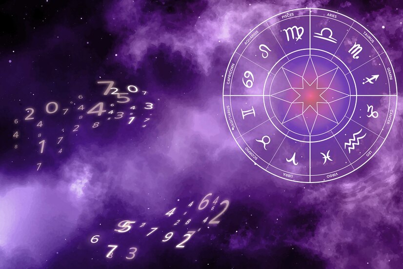 Ilustrasi 12 zodiak. - Image