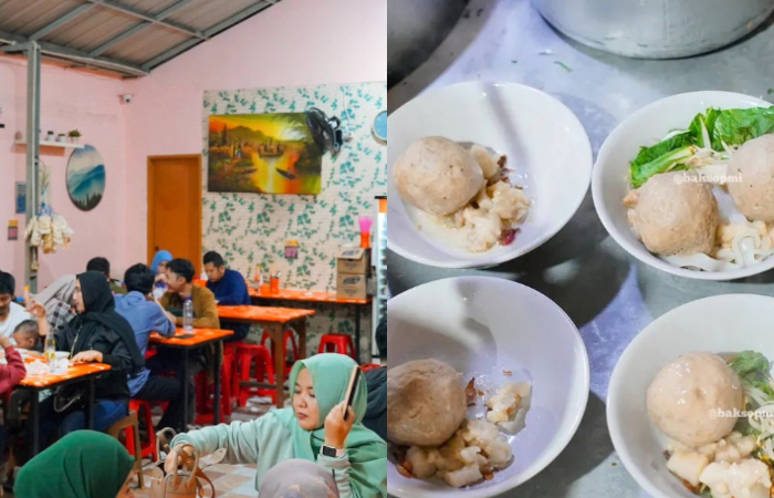 Rekomendasi 3 Tempat Makan Bakso di Bogor yang Enak./Instagram @bakso_pmi - Image