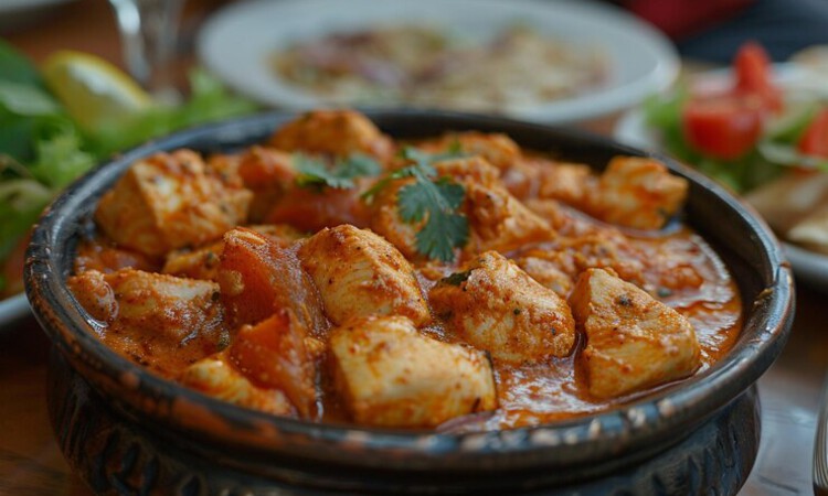 Ilustrasi chicken tikka masala (Freepik) - Image