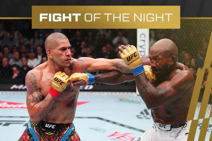 Alex Pereira menang dengan brutal ketika menghadapi Khalil Rountree Jr dan tetap pertahankan gelar juara. (Instagram/@ufc) - Image