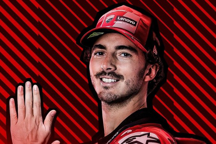 Francesco Bagnaia berhasil perpendek jarak dengan Jorge Martin di klasemen MotoGP 2024. (Instagram/@motogp) - Image