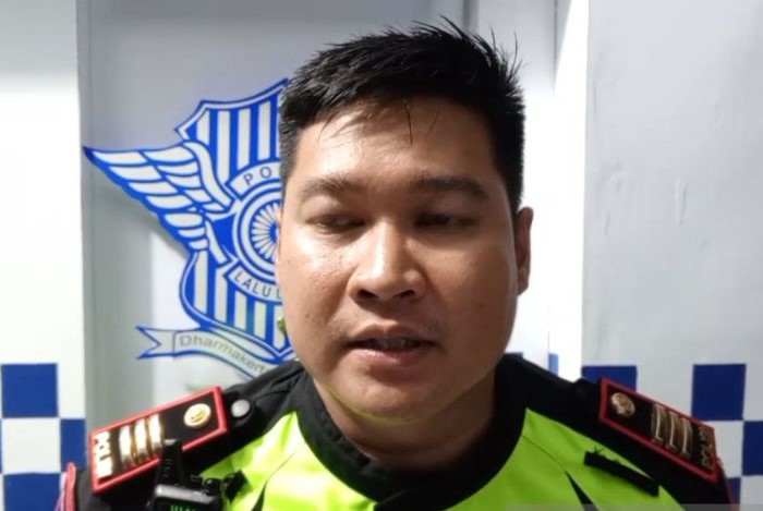 Kepala Satlantas Polres Kuningan AKP Sigit Suhartanto. (Fathnur Rohman/Antara). - Image