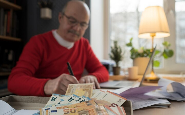 ilustrasi seseorang yang memiliki finansial yang stabil saat bertambah usia/ Sumber foto: Freepik - Image