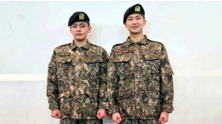 RM dan V BTS Beri Selamat kepada Penulis Han Kang. (Pinkvilla) - Image