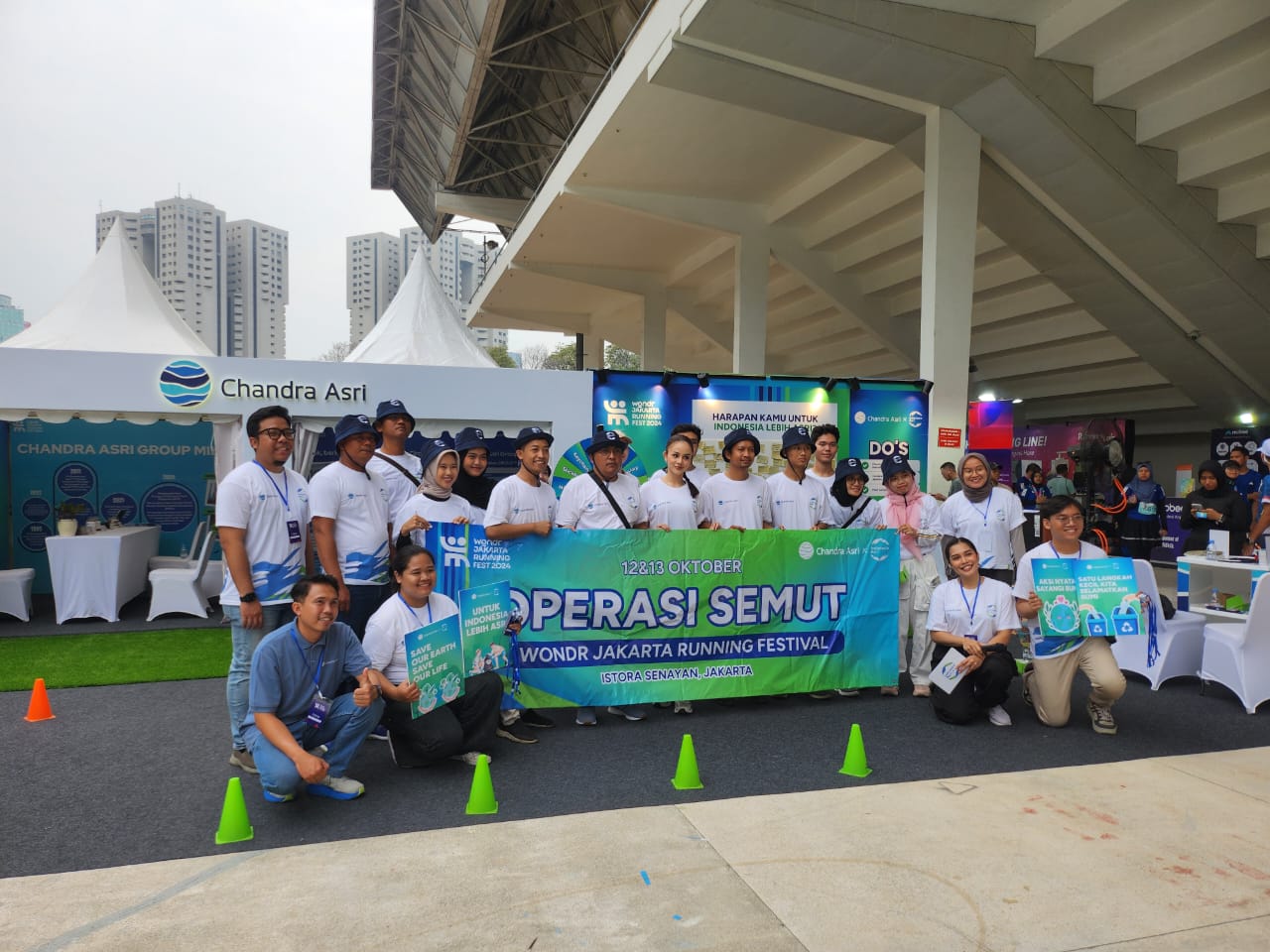 Jakarta Running Festival (JRF) 2024, masyarakat diedukasi oal pengelolaan sampah. (Istimewa) - Image