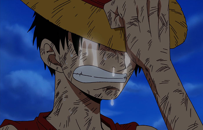 Penggemar akan berpisah sementara dengan Monkey D. Luffy begitu anime One Piece masuk fase hiatus selama 6 bulan. (X/Exiled Croww) - Image