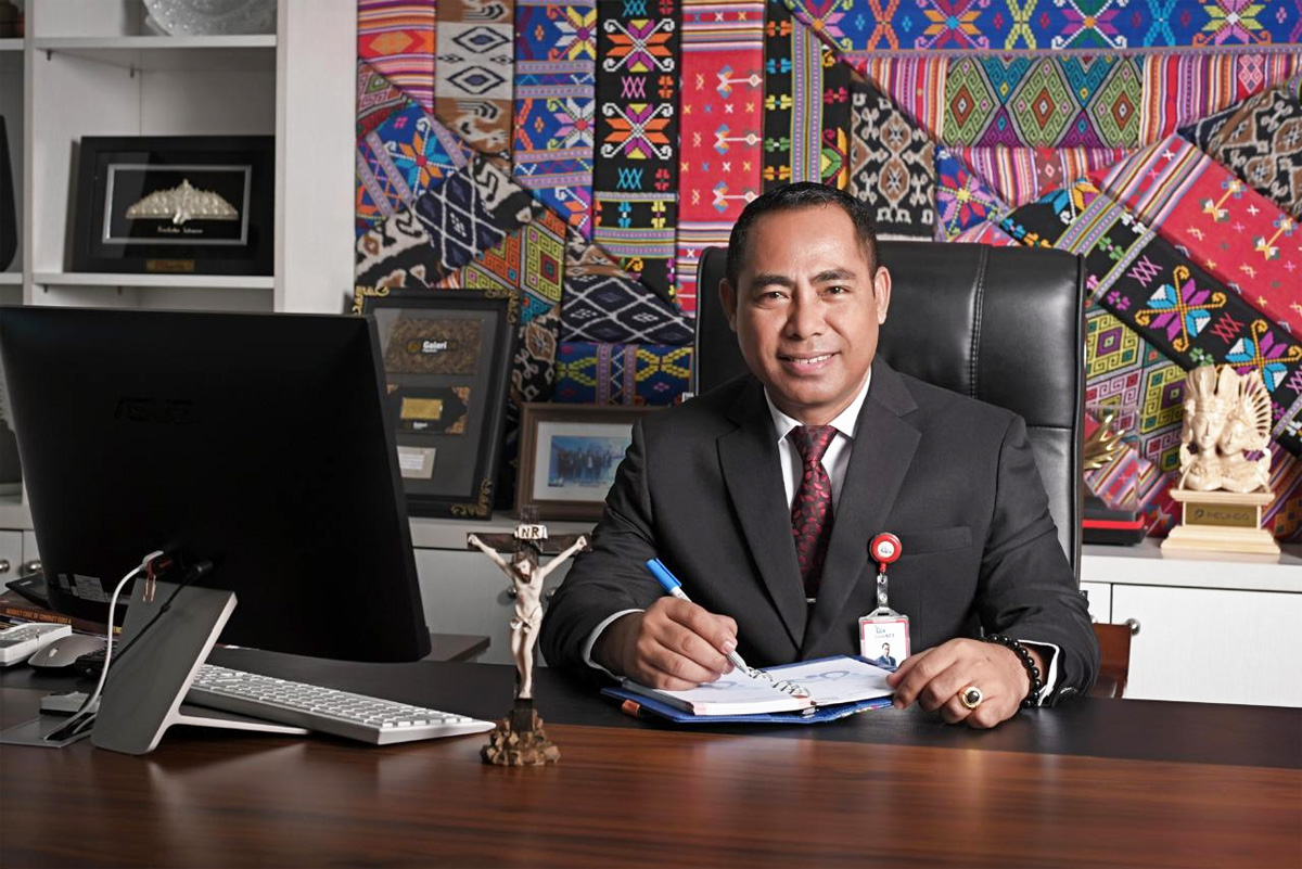 Direktur Utama Bank NTT, Yohanis Landu Praing. (Istimewa) - Image