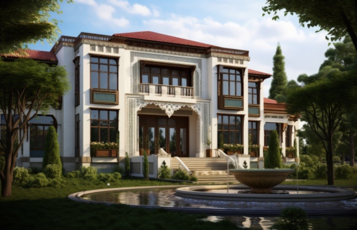 Ilustrasi rumah seseorang dengan shio yang dibanjiri rezeki. Freepik - Image