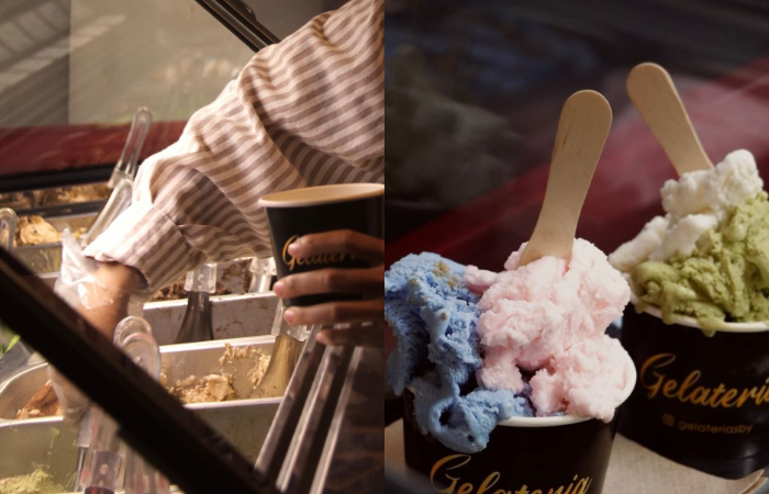 Rekomendasi 3 Tempat Makan Gelato di Surabaya. (Instagram @gelateriasby) - Image