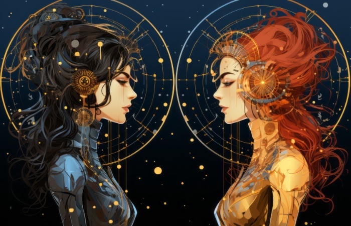 Ilustrasi zodiak yang dibanjiri rezeki emas. (Freepik) - Image