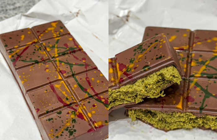 Rekomendasi 3 Tempat Makan Dubai Chocolate yang Enak dan Viral di Jakarta. (Instagram @kkul.day) - Image