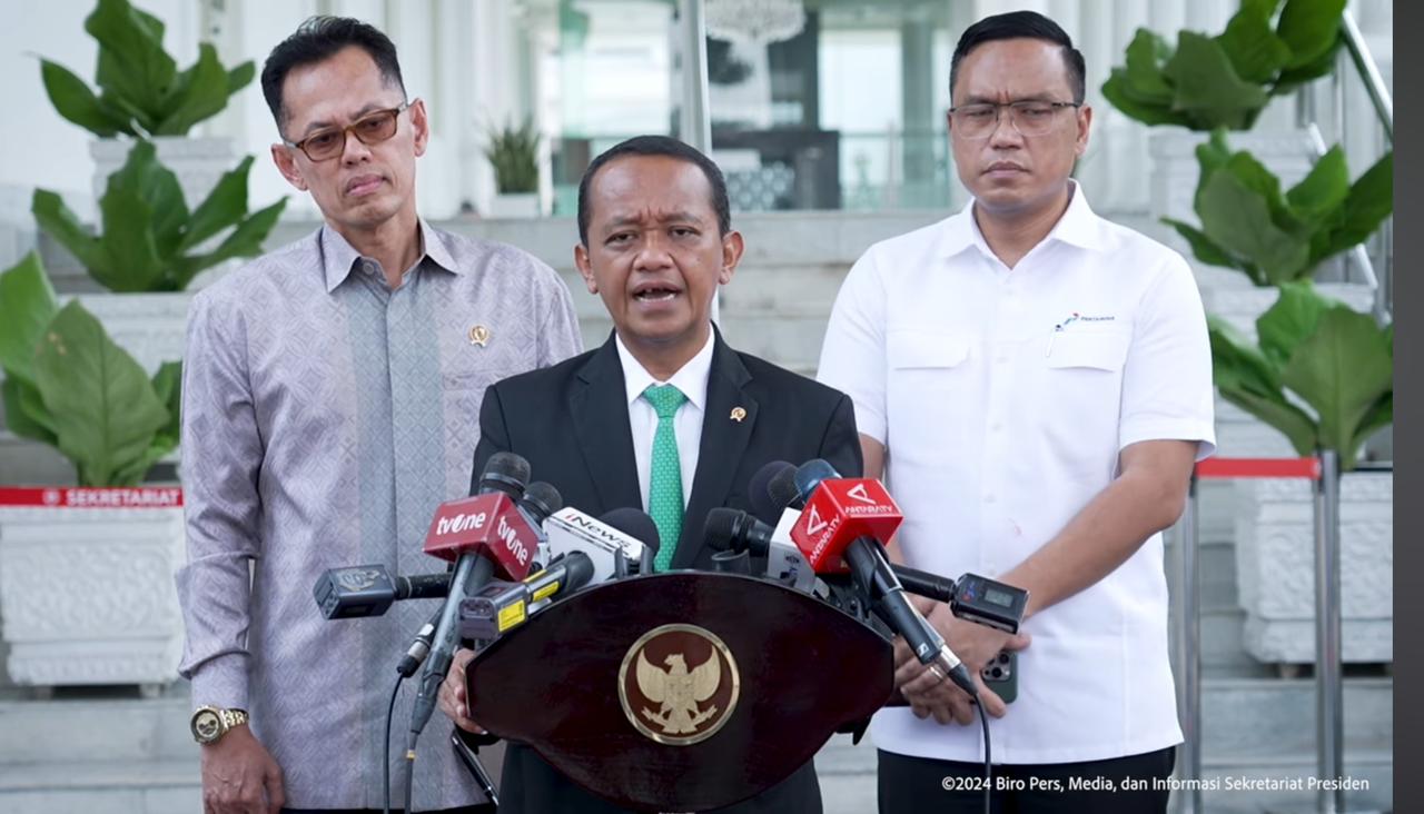 Menteri ESDM Bahlil Lahadalia. (Setpres) - Image
