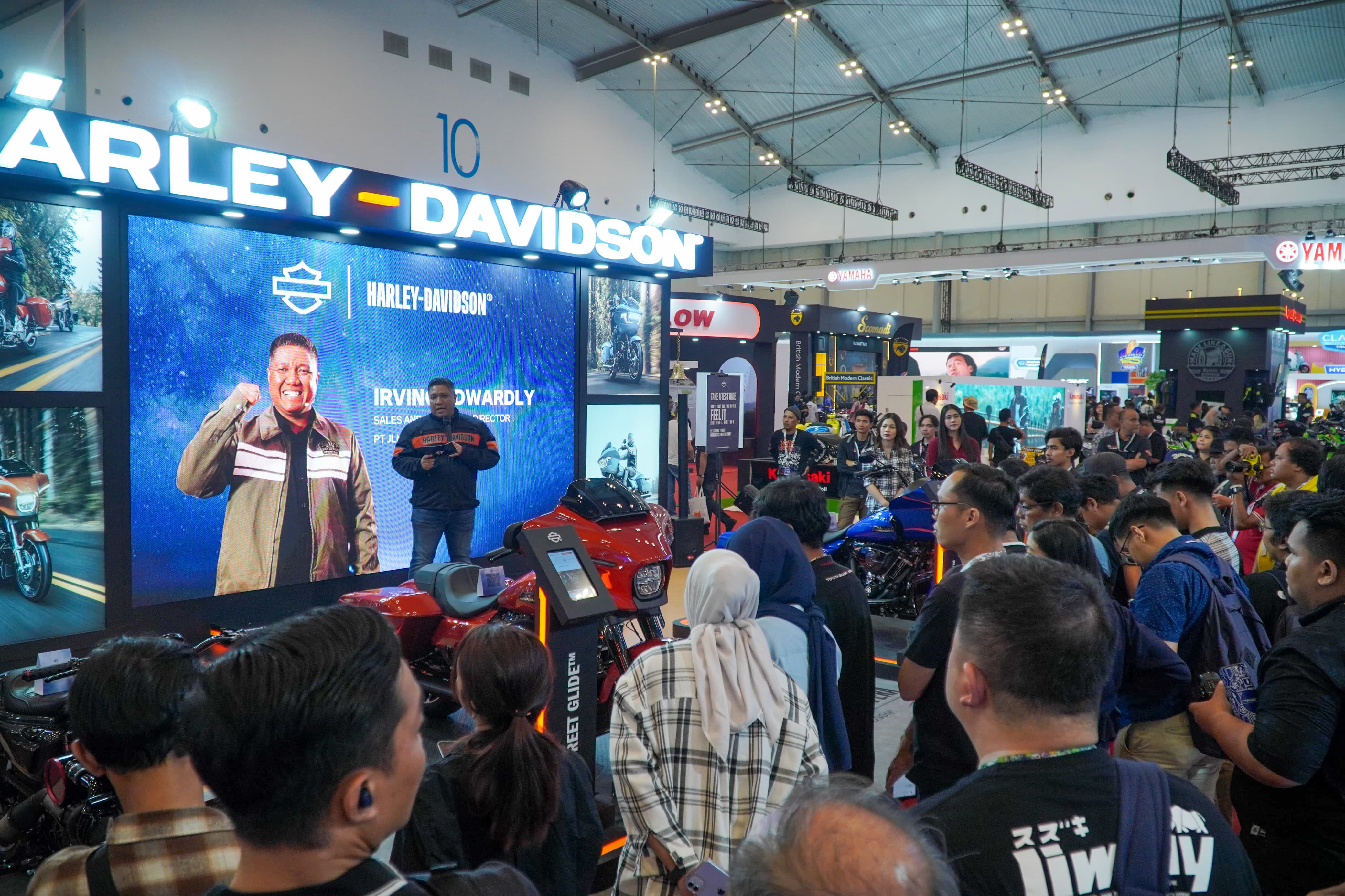 Harley-Davidson di panggung IMOS 2024. (Istimewa) - Image