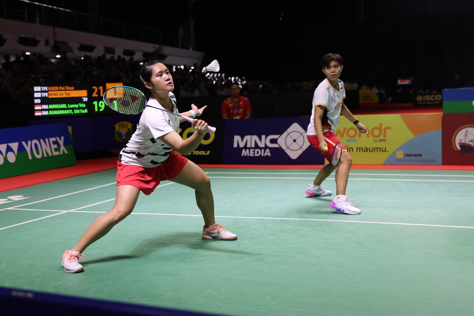 Ganda putri baru Lanny/Fadia harus puas menjadi runner-up Indonesia Masters II 2024 (Super 100) di Surabaya, Jawa Timur. (Dok. PBSI) - Image