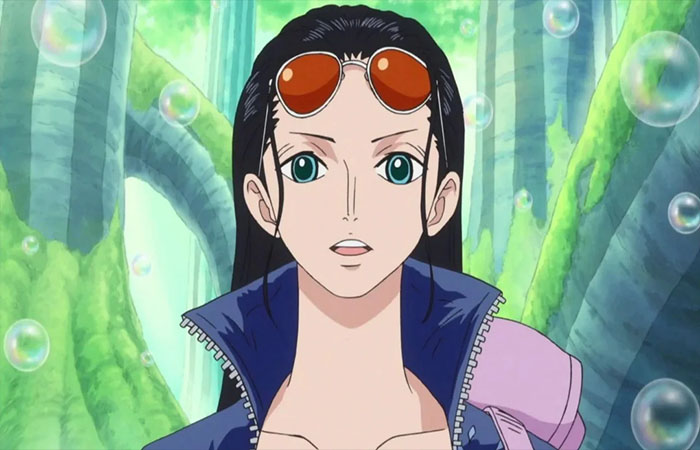 Nico Robin punya model rambut baru setelah memutuskan kembali ke gaya lamanya sebelum lompatan waktu di One Piece. (Reddit) - Image