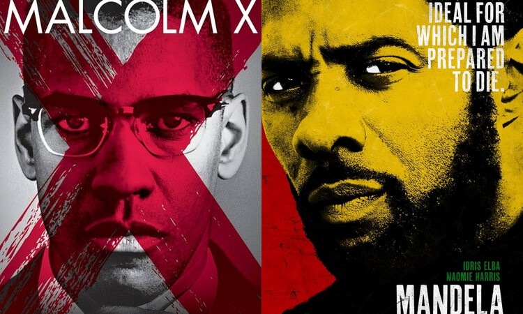 Poster Film Malcolm X dan Long Walk to Freedom (IMDb) - Image