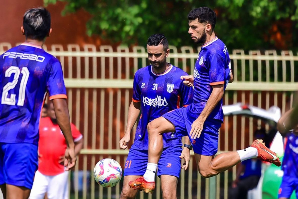 Skuad Persibo Bojonegoro santer dikabarkan jadi salah satu tim yang pemainnya diminati klub Liga 1. (Media Persibo) - Image