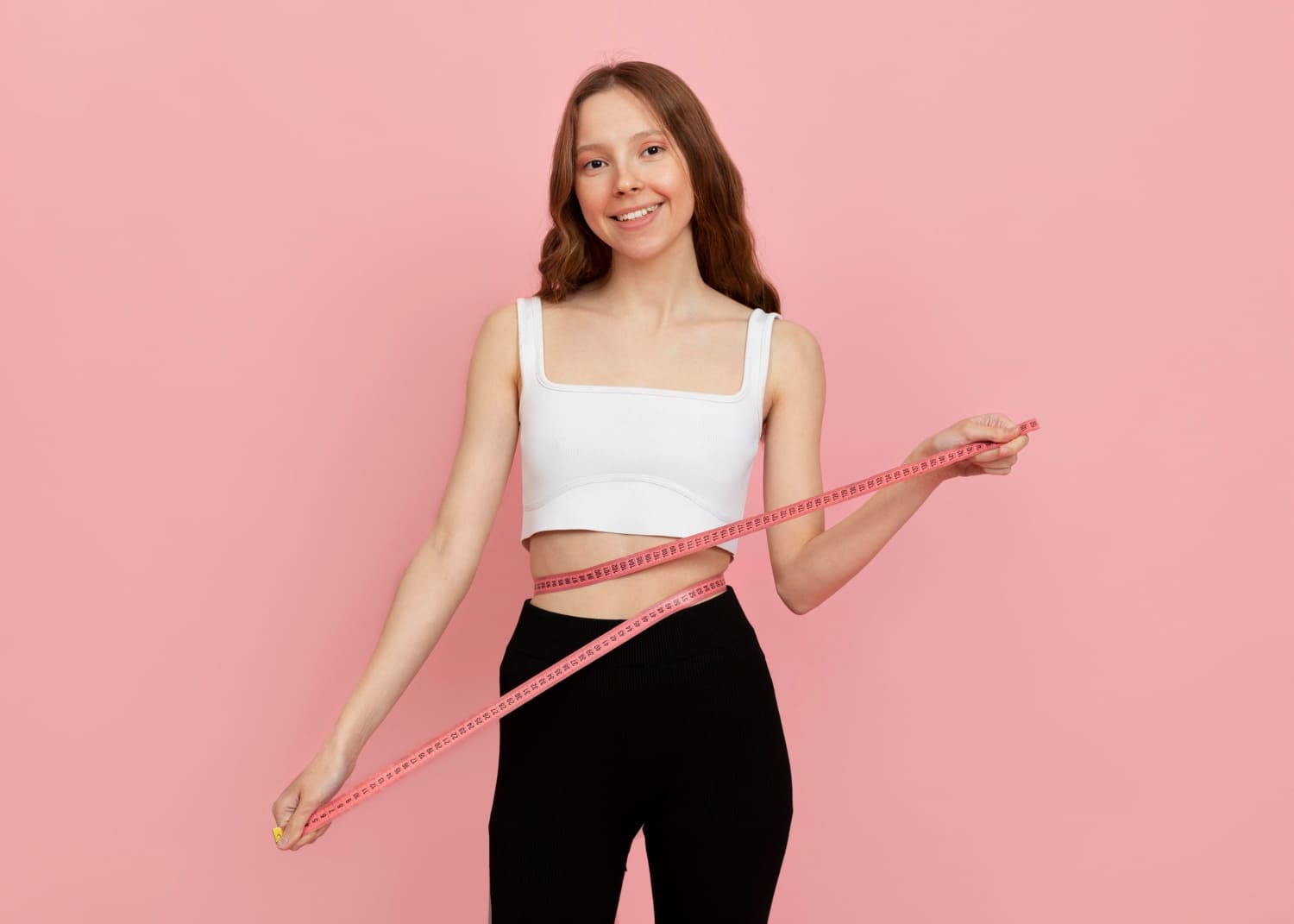 ilustrasi perempuan dengan tubuh langsing. (Freepik) - Image