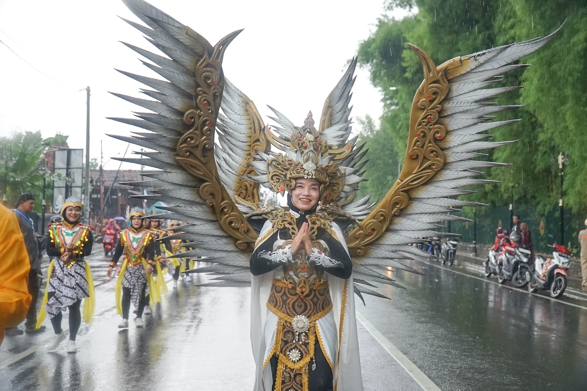Salah satu rangkaian acara kirab budaya yang diselenggarakan MCB Unit Warisan Dunia Borobudur pada 11-17 November. (Istimewa) - Image
