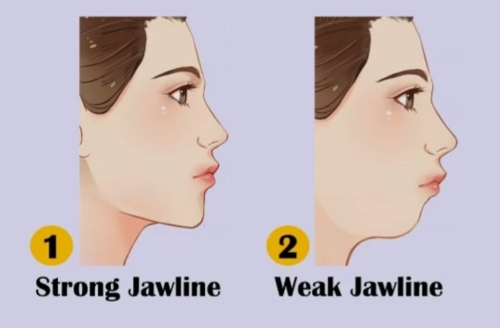 Ilustrasi garis rahang yang dapat mengungkap kepribadian yang dimiliki oleh seseorang./Jargan Josh - Image