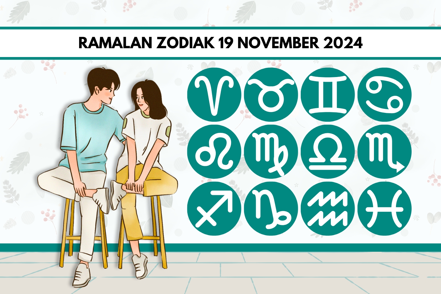 Ilustrasi ramalan zodiak. (Nurul Fitriyah/JawaPos.com) - Image
