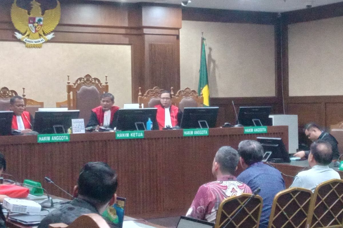 Sidang lanjutan kasus dugaan korupsi tata niaga timah di Pengadilan Tindak Pidana Korupsi (Tipikor) pada Pengadilan Negeri Jakarta Pusat, Senin (18/11). (Istimewa) - Image