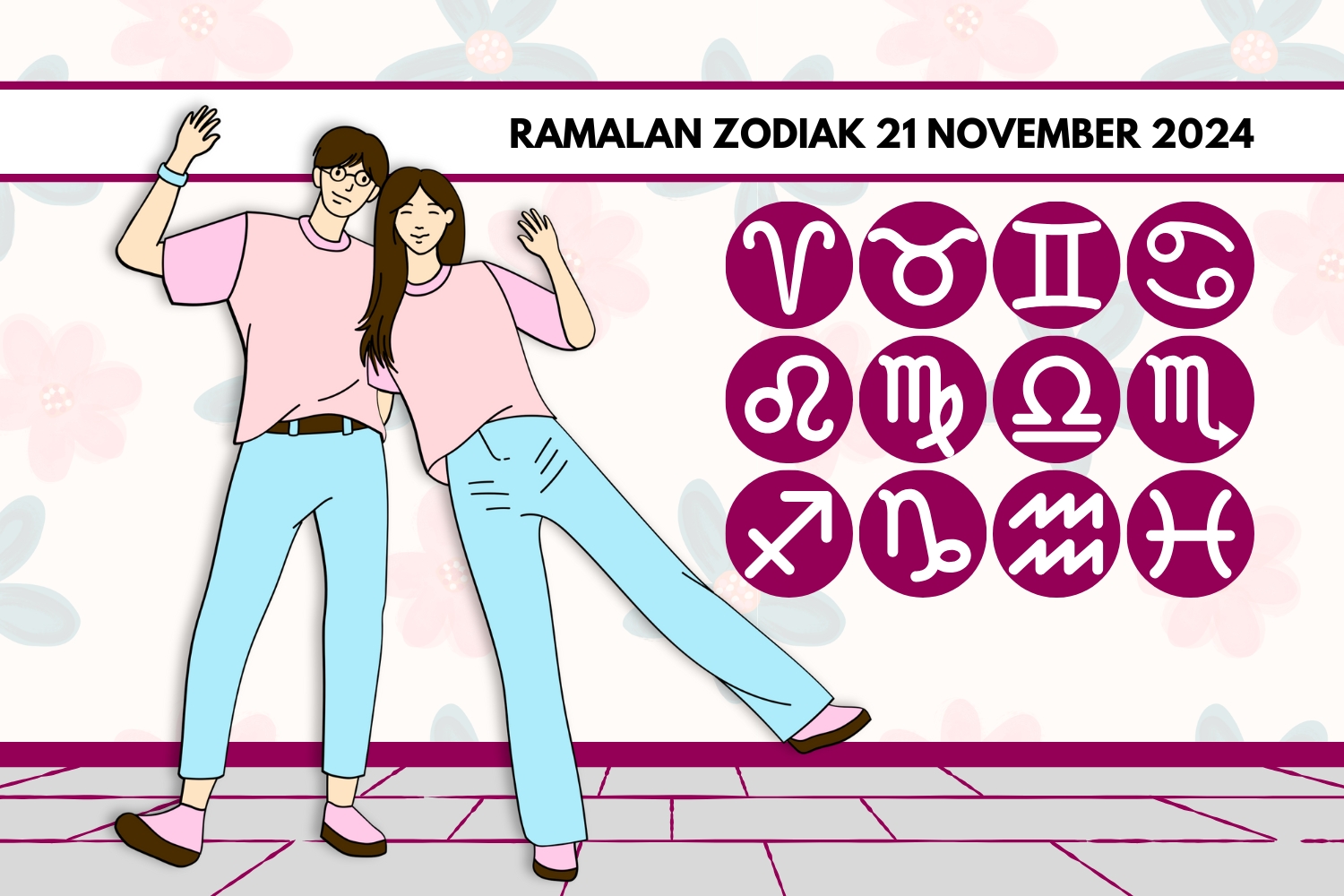 Ilustrasi ramalan zodiak. (Nurul Fitriyah/JawaPos.com) - Image