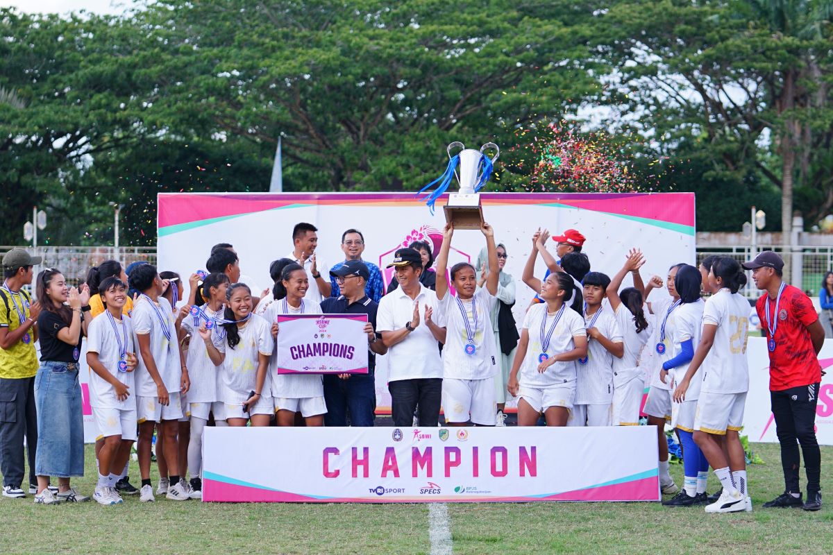 Arema FC Women keluar sebagai juara ASBWI Cup 2024. (Istimewa) - Image