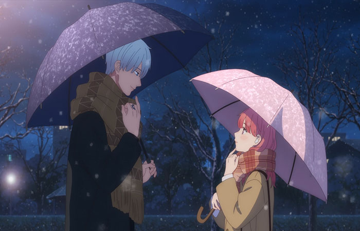 A Sign of Affection mengangkat cerita tentang sepasang cowok dan cewek dengan keterbatasan komunikasi. (Anime Feminist) - Image