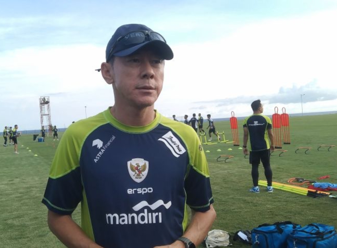 Pelatih Timnas Indonesia Shin Tae-yong. - Image