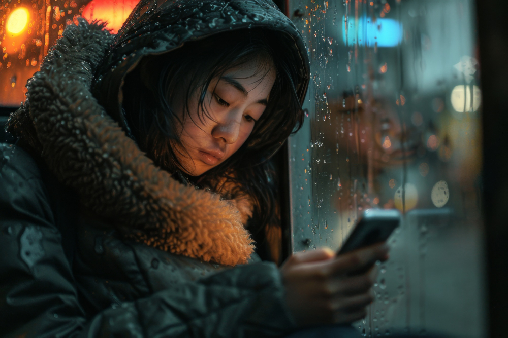 Ilustrasi orang yang tidak suka memposting status di WA. (Freepik) - Image