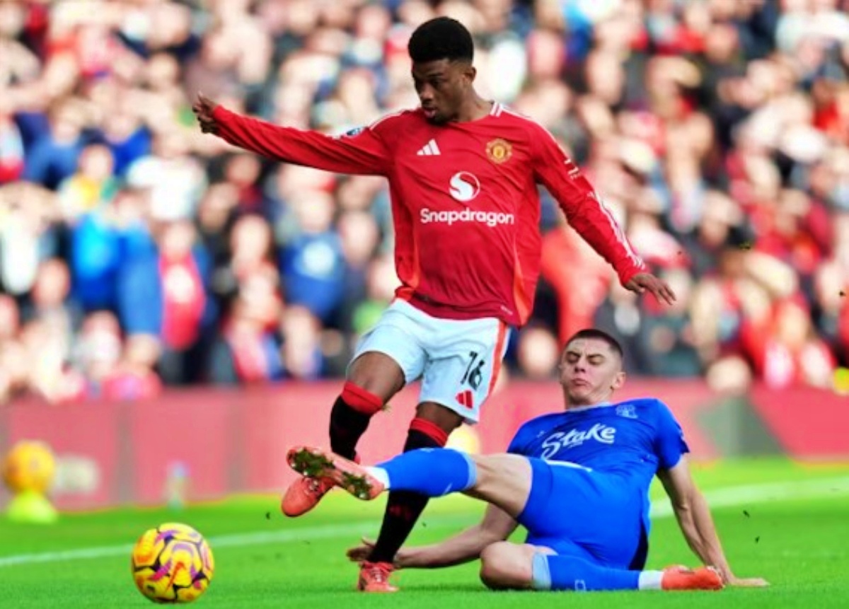 Amad Diallo mencuri perhatian Ruben Amorim saat Manchester United bantai Everton (manutd.com) - Image