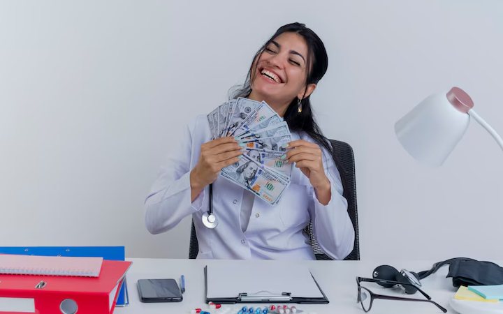 ilustrasi seseorang yang keluar dari masalah finansial/ Freepik - Image