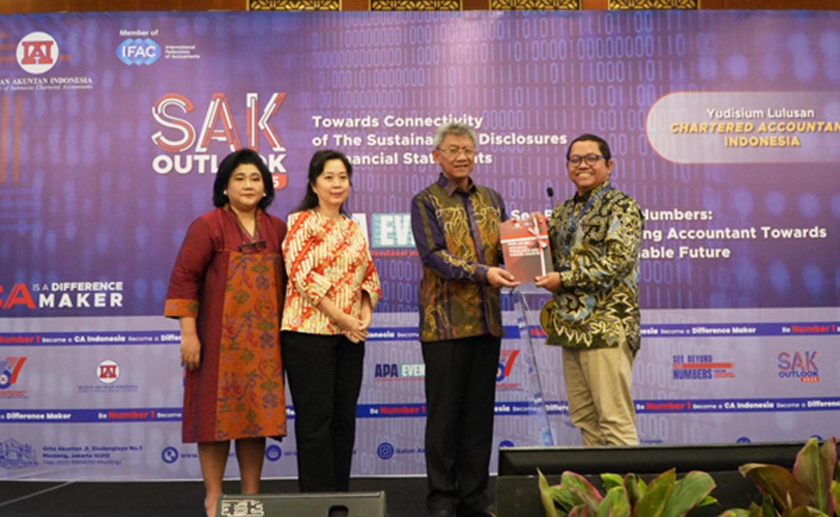 pendorong Ikatan Akuntan Indonesia (IAI) meluncurkan Peta Jalan Standar Pengungkapan Keberlanjutan (SPK) sebagai langkah awal sebelum penyusunan laporan dan penerapan SPK. (Istimewa) - Image