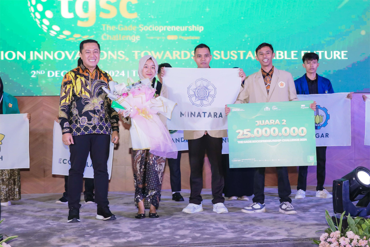 The Gade Sociopreneurship Challenge (TGSC) 2024 digelar di Ballroom The Gade Tower, Jakarta, pada Senin (2/12)/(Foto: Dok. Humas Pegadaian) - Image