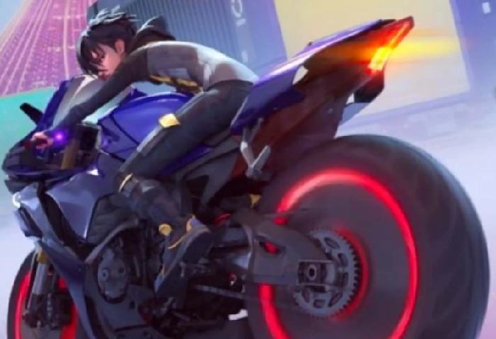 Salah satu line up Yamaha di dunia nyata yaitu R1 digunakan sebagai salah satu karakter motor di serial anime Jepang. - Image