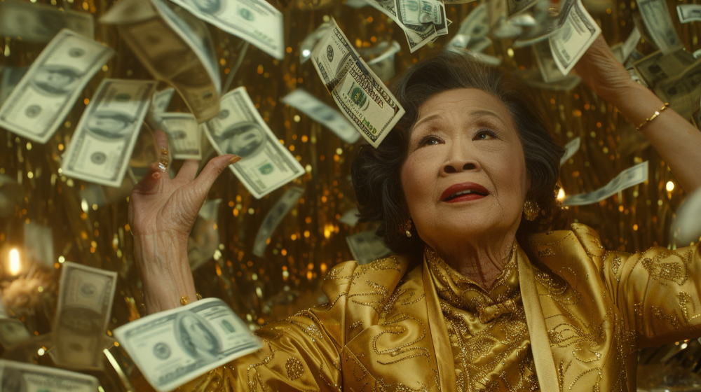 Ilustrasi orang kaya raya di masa tua. (Freepik) - Image