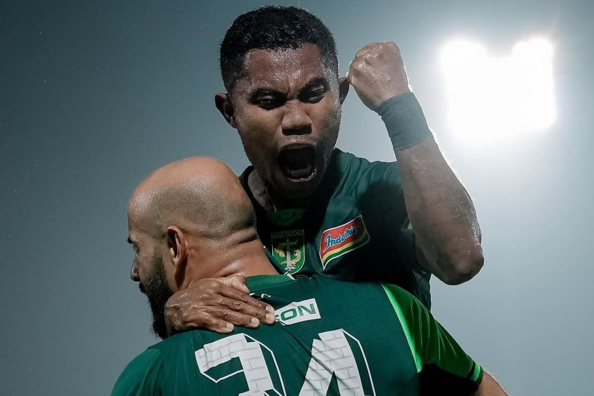 Persebaya Surabaya punya rekor pertemuan ciamik saat hadapi Arema FC di era Liga 1. (Media Persebaya) - Image
