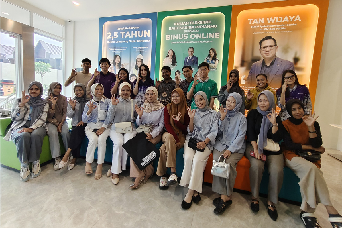 Binus Online menyelenggarakan dua seminar inovatif di Binus Learning Community Makassar membahas kemajuan teknologi terhadap dunia bisnis. (Istimewa) - Image