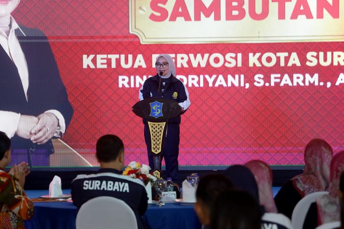 Ketua Persatuan Wanita Olahraga Seluruh Indonesia (Perwosi) Kota Surabaya, Rini Indriyani. (Humas Pemkot Surabaya) - Image