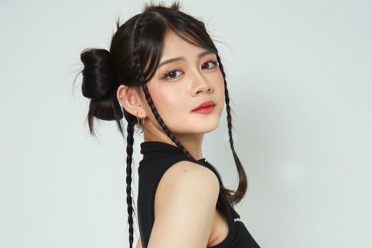Christy konsisten di peringkat 2 Senbatsu Sousenkyo JKT48. Ia ungkap rasa syukur atas dukungan fans. (Instagram Christy) - Image