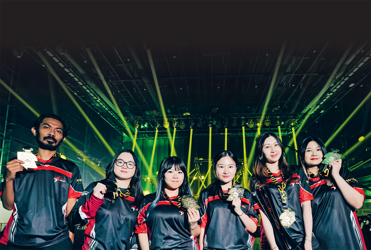 SRIKANDI ESPORTS: Timnas MLBB Women Indonesia menjuarai IESF World Esport Cup (WEC) 2024 di Riyadh setelah mengalahkan negara-negara kuat seperti Arab Saudi, Uni Emirat Arab, hingga Mesir. - Image